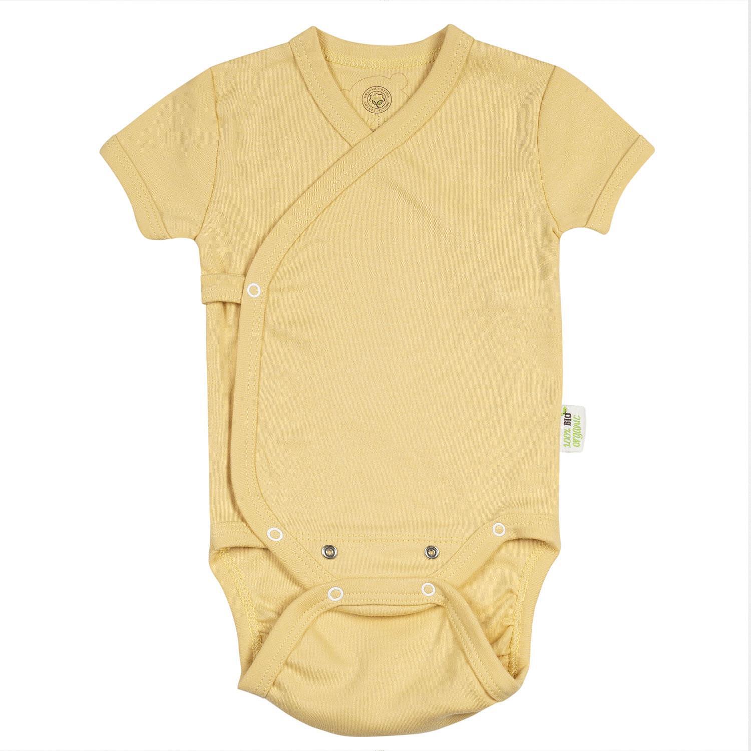 Бебешко Боди С Къси Ръкави От Органичен Памук, 74 См. 6 9 М. Bio Baby