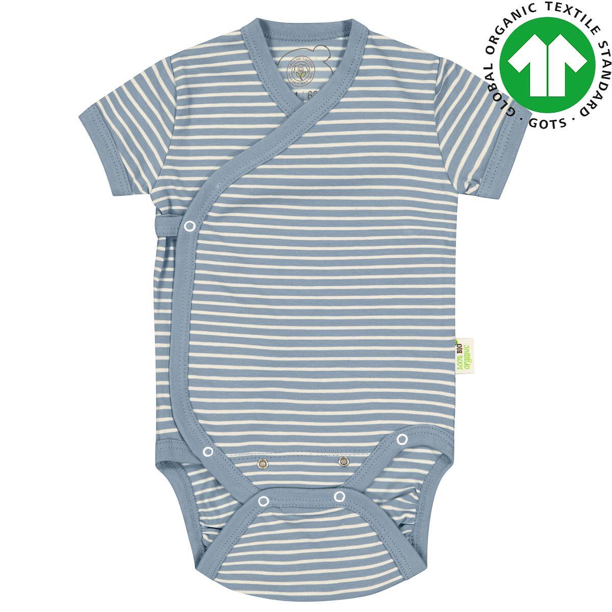 Бебешко Боди Райе Органичен Памук, 74 См. 6 9 М. Bio Baby