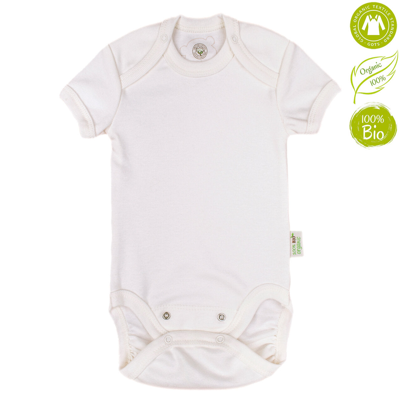 Бебешко Боди От 100% Органичен Памук, 68 См. 4 6 М. Bio Baby