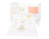 Бебешки спален комплект 2 части EU style 60/120 Rabbits in Love - Спални Комплекти - Kikkaboo - BebeMama