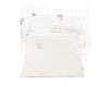 Бебешки Спален Комплект С Бродерия 6 Части 70 140 Dream Big Beige Kikkaboo