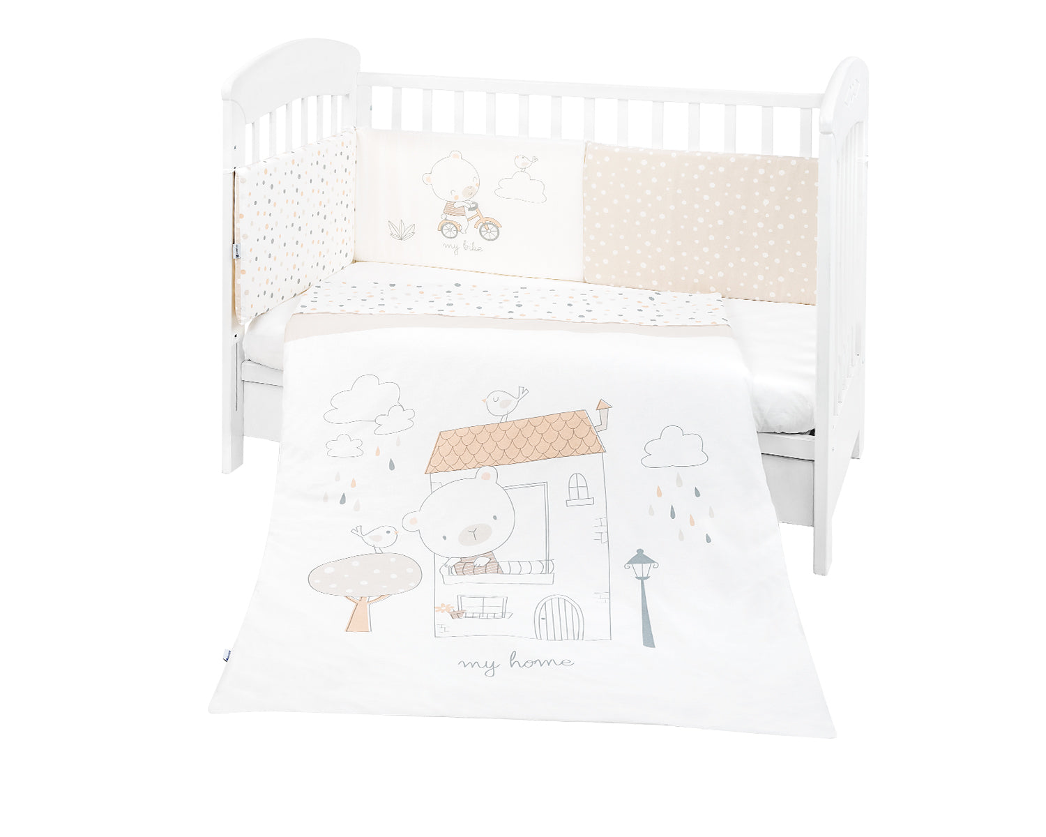 Бебешки спален комплект 2 части EU style 70/140 My Teddy --- BebeMama
