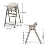 Tino Столче За Хранене Beige Kinderkraft
