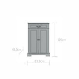 Бебешки Скрин Ines Neutral Gray Bellamy