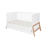 Бебешко Легло Lotta 70x140см. White Matt Oak Bellamy