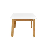 Дървена Детска Маса Woody Elegant White Bellamy