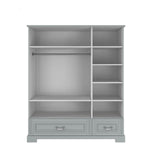 Детски Гардероб С Три Врати Ines Neutral Grey Bellamy
