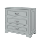 Детски Скрин С Три Чекмеджета Ines Neutral Grey Bellamy