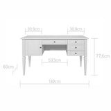 Детско Бюро Ines Elegant White Bellamy