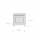 Кутия За Играчки Ines Elegant White Bellamy