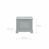 Кутия За Играчки Ines Neutral Grey Bellamy