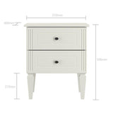 Нощно Шкафче Ines Elegant White Bellamy