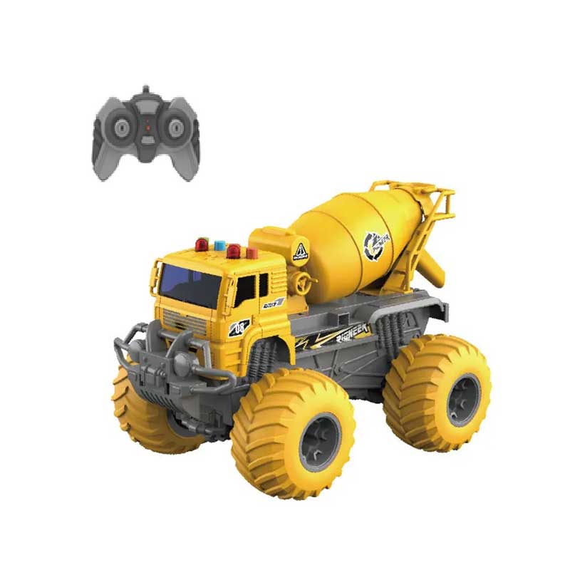 Camion beton cu lumini, sunete și telecomandă 1:16