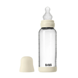 Бебешка Стъклена Бутилка 240 Мл. (силикон) Ivory Bibs