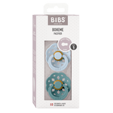 Boheme Kaucsuk Cumi 2 db (0-6 hó) Baby Blue Island Sea Bibs