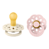 Boheme Каучуков Биберон 2 Бр. (0 6 М.) Ivory Blossom 230107 Bibs
