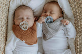 Boheme Kaucsuk Cumi 2 db. (0-6 Hó) Sage Cloud Bibs