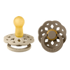 Boheme Каучуков Биберон 2 Бр. (6 18 М.) Vanilla Dark Oak Bibs