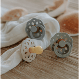 Boheme Каучуков Биберон Round 1 Бр. (6 18 М.) Ivory Bibs