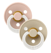 Colour Glow Каучуков Биберон Round 2 Бр. (0 6 М.) Blush Vanilla 110243 Bibs