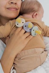Colour Gumi Cumi 2 db. (0-6 hó.) Blossom Dusky Lilac Bibs