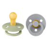 Colour Kaucsuk Cumi 2 db (0-6 hó) Sage Cloud 110262 Bibs