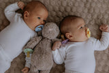 Colour Каучуков Биберон 2 Бр. (6 18 М.) Iron Baby Blue Bibs