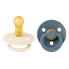 Colour Каучуков Биберон 2 Бр. (6 18 М.) Ivory Petrol Bibs