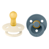 Colour Каучуков Биберон 2 Бр. (6 18 М.) Ivory Petrol Bibs