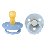 Colour Каучуков Биберон 2 Бр. (6 18 М.) Sky Blue Baby Blue Bibs