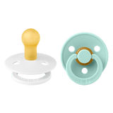 Colour Каучуков Биберон 2 Бр. (0 6 М.) White Mint 110275 Bibs