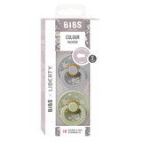 Colour X Liberty Gumiból Készült Cumisüveg 2 db (6-18 Hónap) Capel Sage Mix Bibs