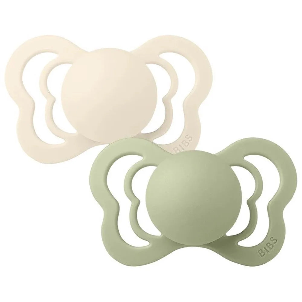 Couture Каучуков Биберон 2 Бр. (0 6 М.) Ivory Sage Bibs