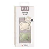 Couture gumi cumi 2 db (0-6 hó) Ivory Sage Bibs