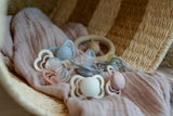 Couture Силиконов Биберон 1 Бр. (6 18 М.) Ivory Bibs