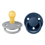 De Lux gumi cumi 2 db (0-6 hónapos) Cloud Steel Blue 180225 Bibs