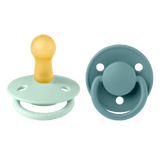 De Lux Kaucsuk Cumi 2 db. (6-18 hó.) Nordic Mint Island Sea Bibs