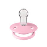 De Lux Силиконов Биберон 1 Бр. (0 3 Г.) Baby Pink Bibs