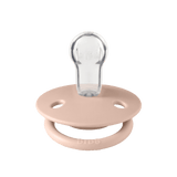 De Lux Силиконов Биберон 2 Бр. (0 3 Г.) Ivory Blush Bibs