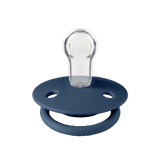 De Lux Szilikon Cumi 2 db (0-3 év) Cloud Steel Blue Bibs