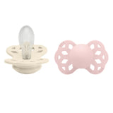Infinity Силиконов Биберон Symmetrical 2 Бр. (6 18 М.) Ivory Blossom Bibs