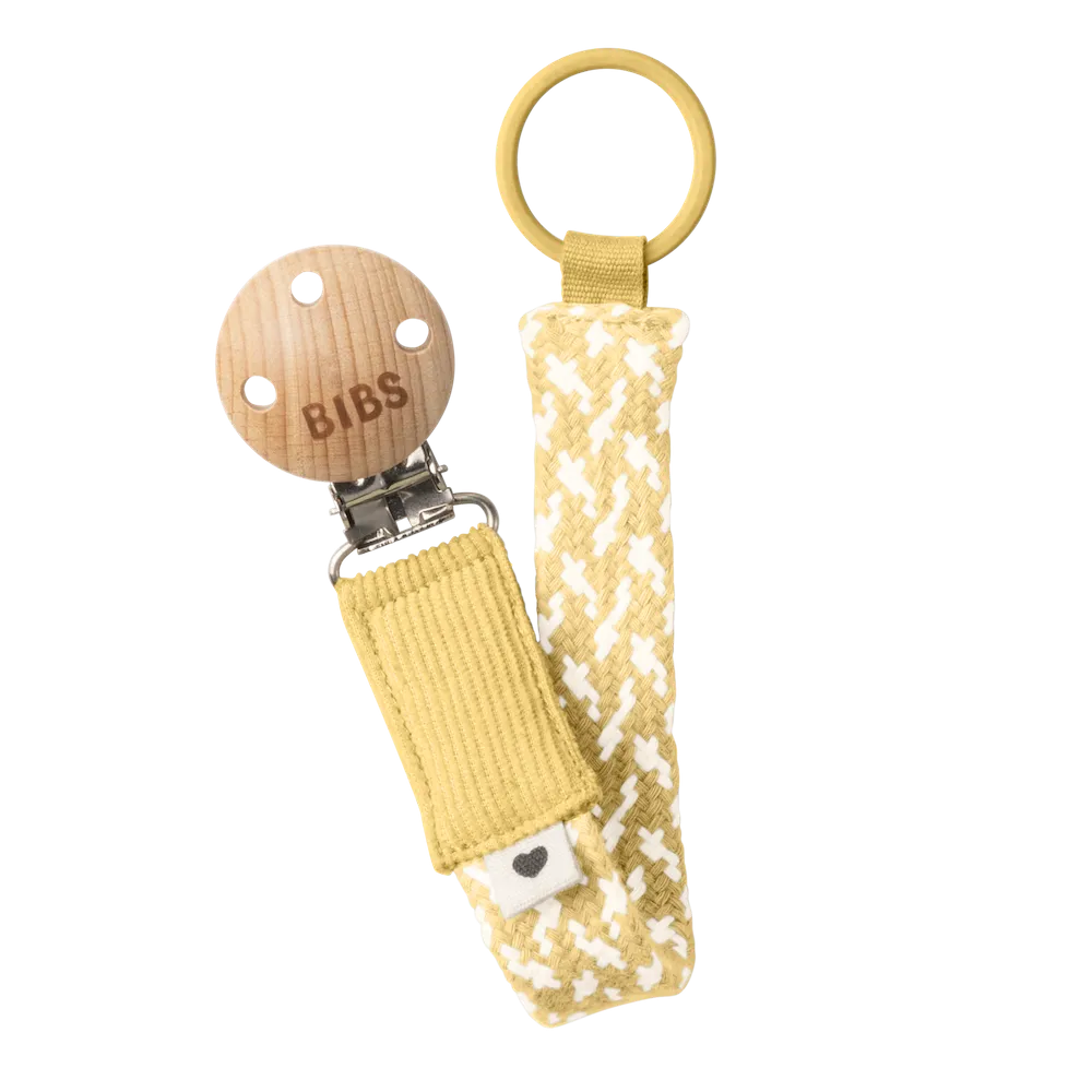 Клипс За Залъгалка Pale Butter Ivory Bibs