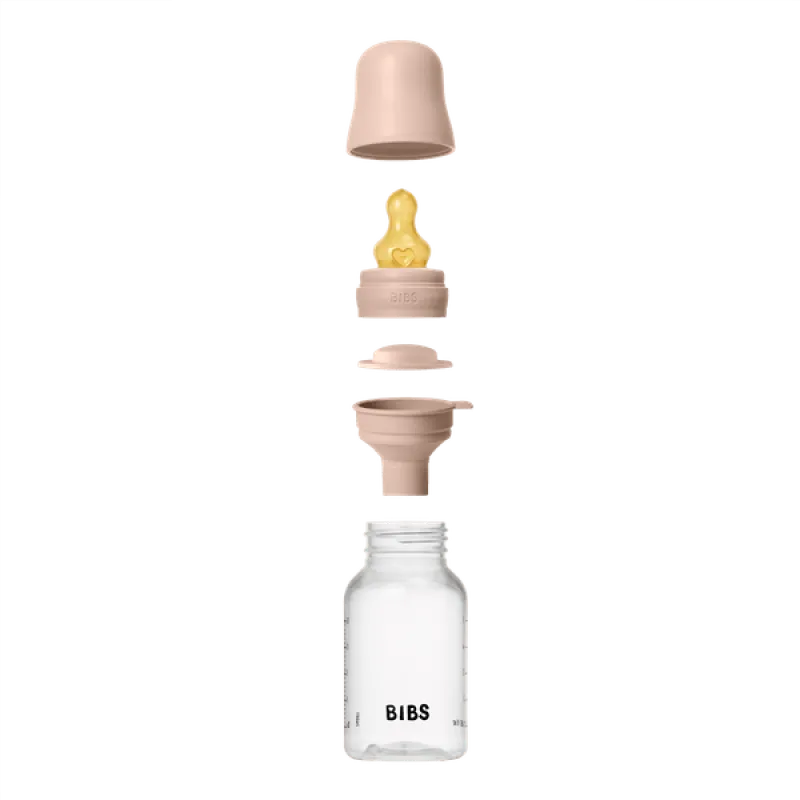 Комплект С Бебешка Бутилка 150 Мл. (каучук) Blush Bibs