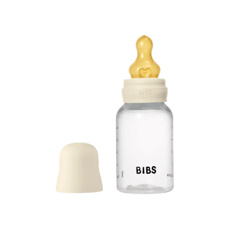 Комплект С Бебешка Бутилка 150 Мл. (каучук) Ivory Bibs