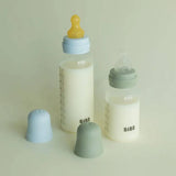 Комплект С Бебешка Бутилка 270 Мл. (каучук) Baby Blue Bibs