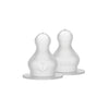 Силиконов Биберон За Бутилка 2бр (бавен Поток) Bibs