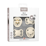 Try It Collection Биберони Силикон Каучук 4 Бр. (6 18м) Ivory Bibs