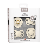 Try It Collection Биберони Силикон Каучук 4 Бр. Ivory Bibs