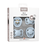 Try It Collection Биберони Силикон Каучук 4 Бр. Baby Blue Bibs