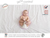 Бебешки Антибактериален Термо Интелигентен Долен Чаршаф Safe Control 60 120 См. Bimbidreams
